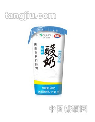 益益纸杯原味酸牛奶200g
