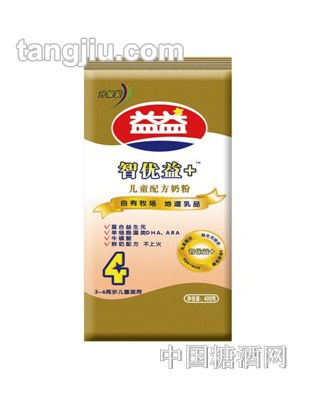智优益+儿童配方奶粉400g