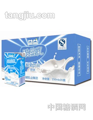 益益酸牛奶（原味）砖250ml