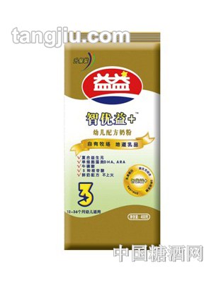 智优益+幼儿配方奶粉400g