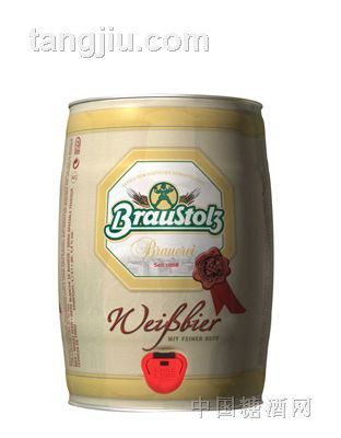 白啤酒5L桶装