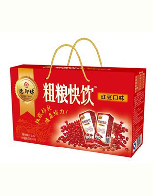 粗粮快饮蛋白饮料红豆礼盒