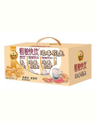 粗粮快饮蛋白饮料花生箱
