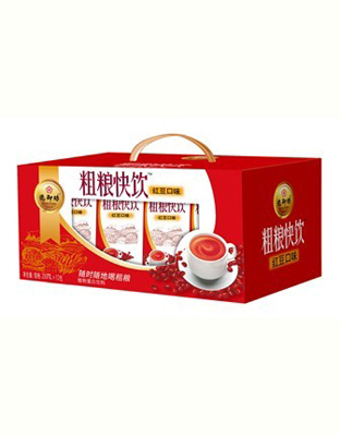 粗粮快饮蛋白饮料红豆箱