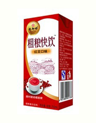 粗粮快饮蛋白饮料红豆