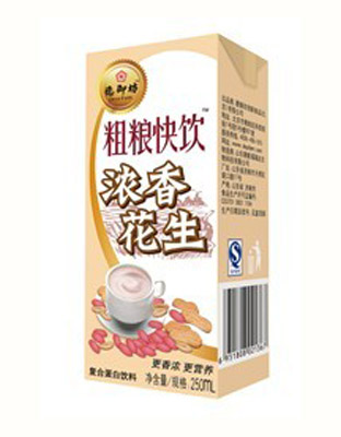 粗粮快饮蛋白饮料花生250ml