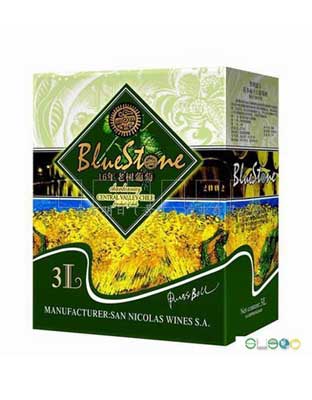 智利蓝石霞多丽葡萄酒