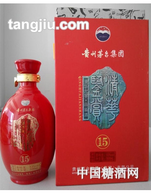 清华鉴赏酒15年
