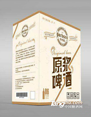 6瓶装加布森原浆啤酒