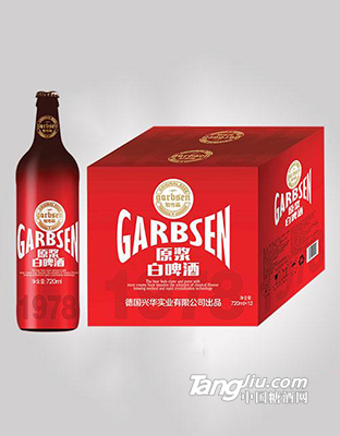 加布森原浆白啤酒720ml