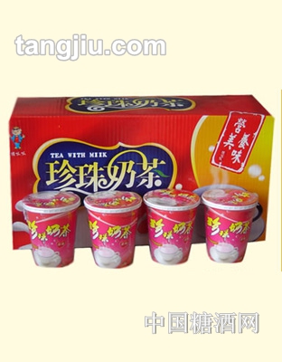 顶呱呱奶茶系列（草莓味）75g杯装