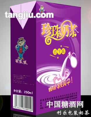 顶呱呱奶茶（香芋）利乐包装250ml