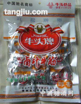 牛头牌卤汁牛筋112g
