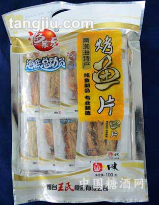 100g渔家乐分装烤鱼片