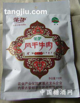 蒙都风干牛肉118g香辣味