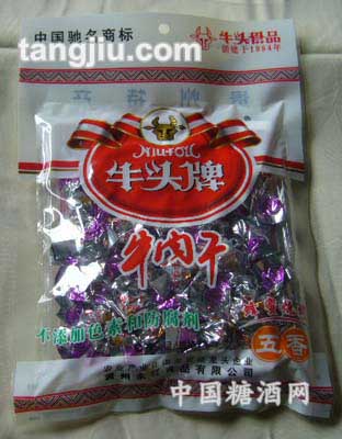 牛头牌牛肉干五香味