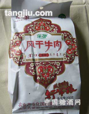 200g蒙都风干牛肉香辣味