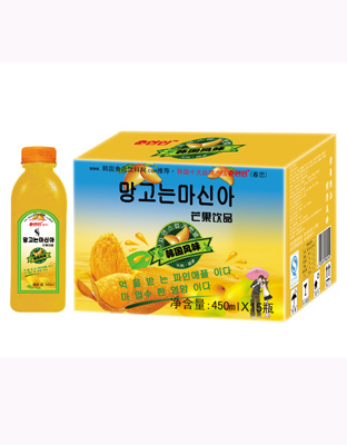 韩国春恋芒果饮品450ml