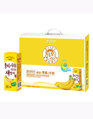 韩国香蕉牛奶(圣牧包装)