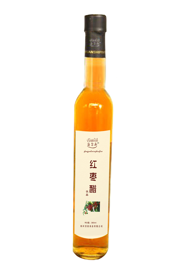 贵妃精美玻璃瓶装红枣醋