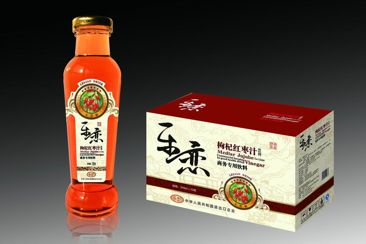养生滋补饮品枸杞红枣汁
