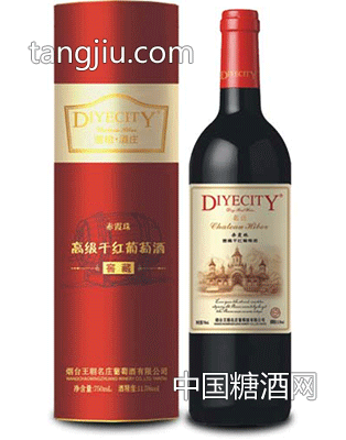 烟台王朝名庄名庄-窖藏赤霞珠干红葡萄酒