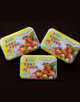 宫保鸡丁方便米饭