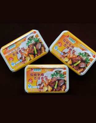 红烧牛肉方便米饭