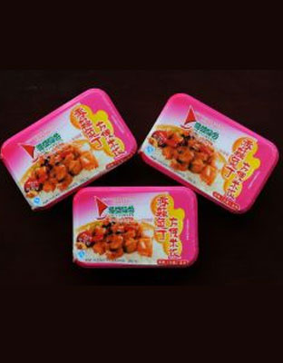 香辣兔丁方便米饭