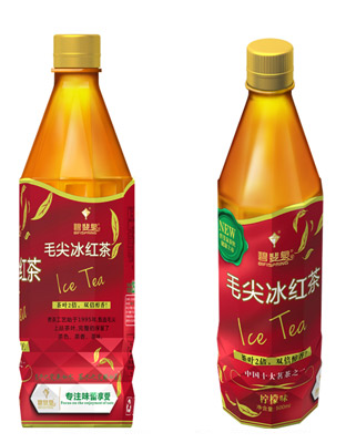 毛尖冰红茶柠檬味500ml