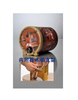 蓝仙姑美乐红葡萄酒橡木桶