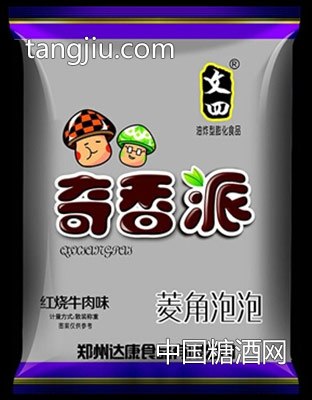文四超爽味奇香派油炸膨化食品红烧牛肉味散装