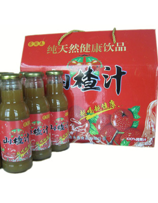 山楂汁礼盒310ml