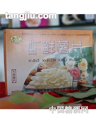 龙塘虾鲜薯片盒装