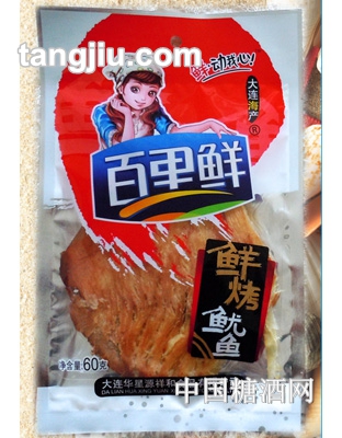 百里鲜系列&#183;鲜烤鱿鱼60g