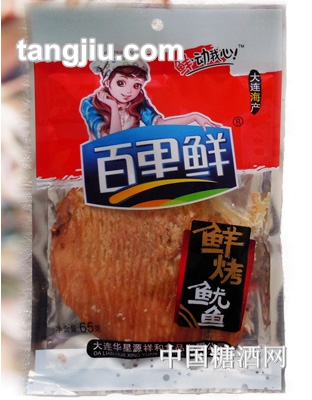 百里鲜系列&#183;鲜烤鱿鱼65g