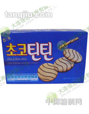 [海太]巧克力薄饼76g