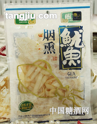 辽海烟熏鱿鱼120克