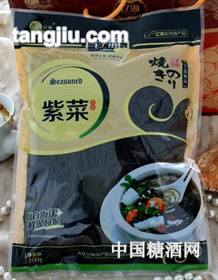 辽海紫菜100克