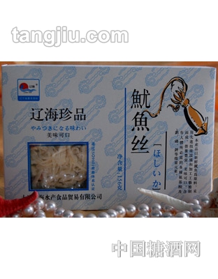 辽海盒装鱿鱼丝156g
