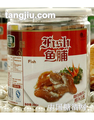 海味坊休闲系列鱼脯200g