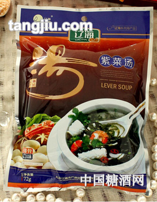 辽海紫菜汤排骨味72g