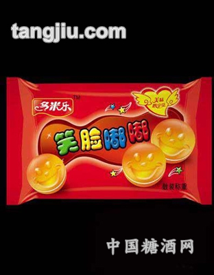 多米乐笑脸嘟嘟饼干（红）