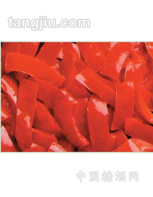 保鲜蔬菜红辣椒片