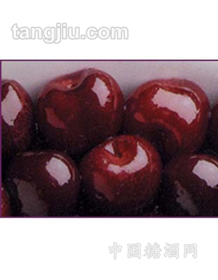冷冻水果黑樱桃