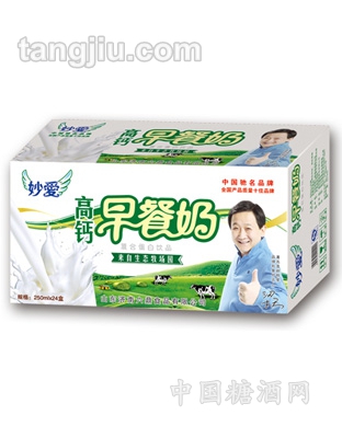 妙爱高钙早餐奶250ml