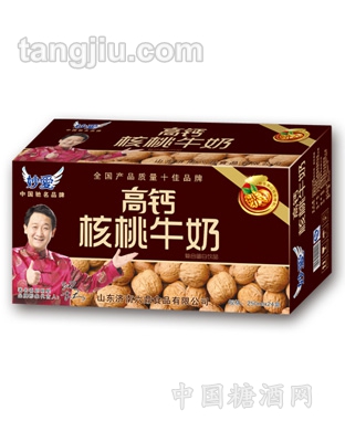 妙爱高钙核桃牛奶复合蛋白饮品250ml