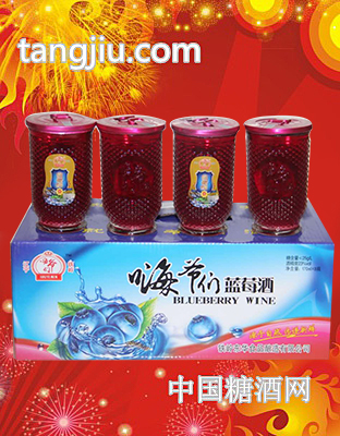 嗨爷们蓝莓酒170mlx8箱装-铁岭东华食品.
