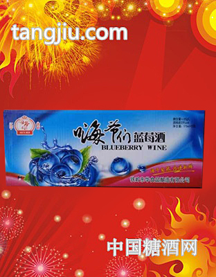 嗨爷们蓝莓酒170mlx8箱装.-铁岭东华食品.