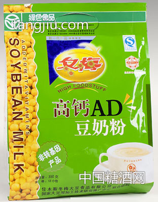 高钙AD豆奶粉350g